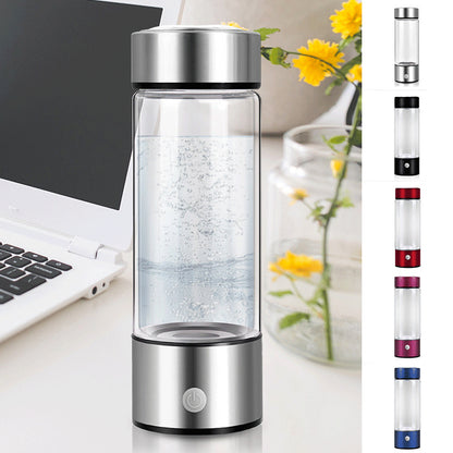 Hydrogen-Infused Hydration: The Portable Antioxidant Generator Water Bottle - Vessel Pure