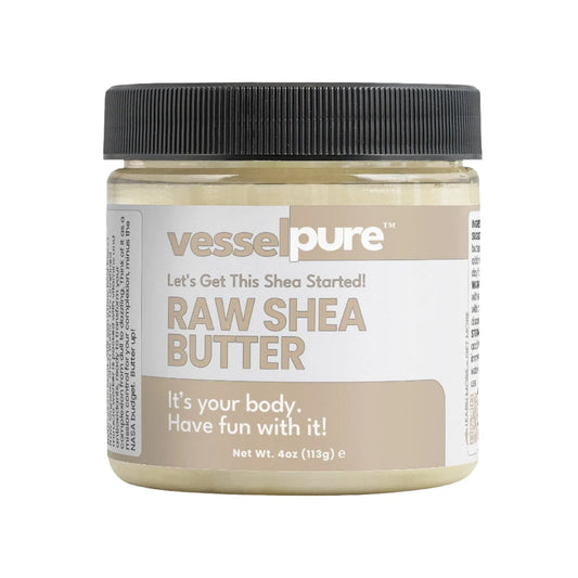 Raw Organic Shea Butter | Deep Hydration & Skin Nourishment - Vessel Pure