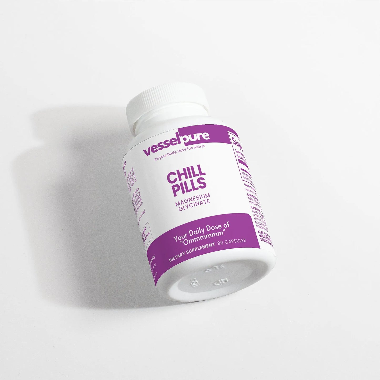 Chill Pills: Premium Magnesium Glycinate Supplement for Relaxation & Mood