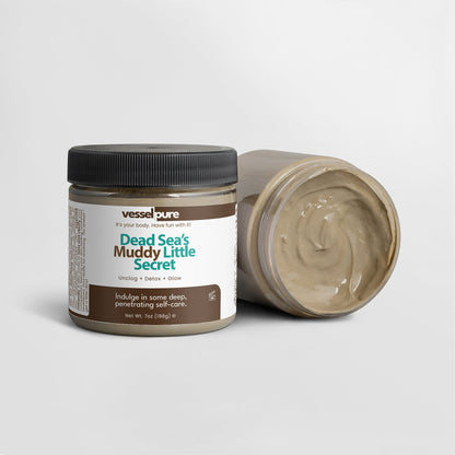 Dead Sea Mud Mask - Deep Cleansing & Purifying Facial Treatment