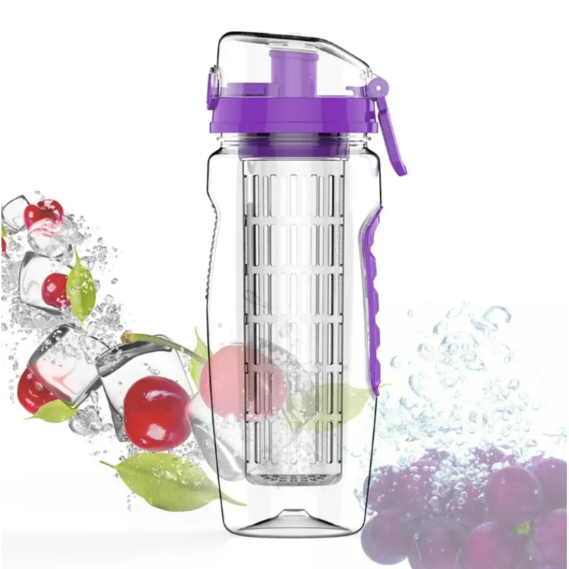 HydroFruition: 32oz Fruit-Infused Hydration Water Bottle