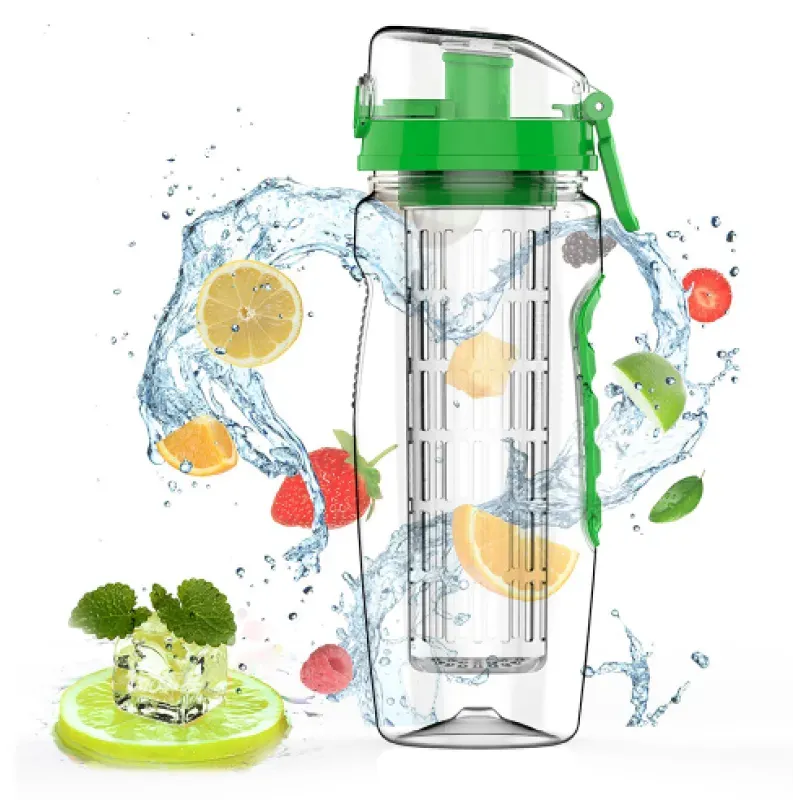 HydroFruition: 32oz Fruit-Infused Hydration Water Bottle