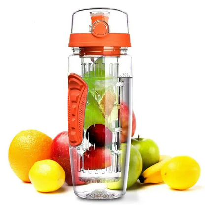 HydroFruition: 32oz Fruit-Infused Hydration Water Bottle