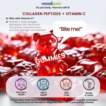 Collagen Peptides + Vitamin C Gummies: A Delicious Way to Supplement Your Diet