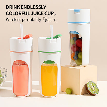 Smart & Sleek Portable Blender Juice Bar On-The-Go - Vessel Pure